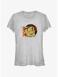 Rebel Moon Splatters Logo Girls T-Shirt, ATH HTR, hi-res