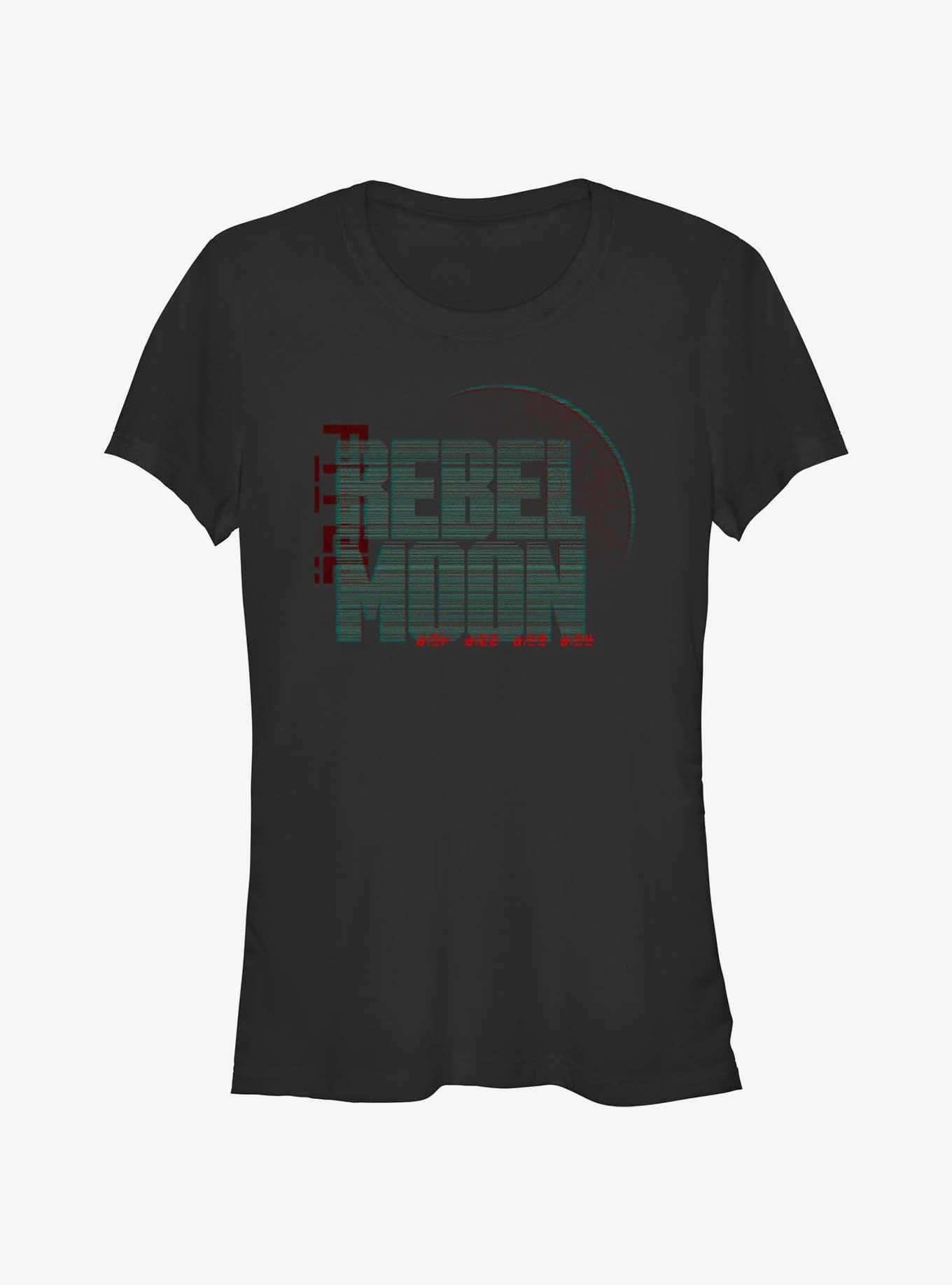 Rebel Moon Symbols Logo Girls T-Shirt
