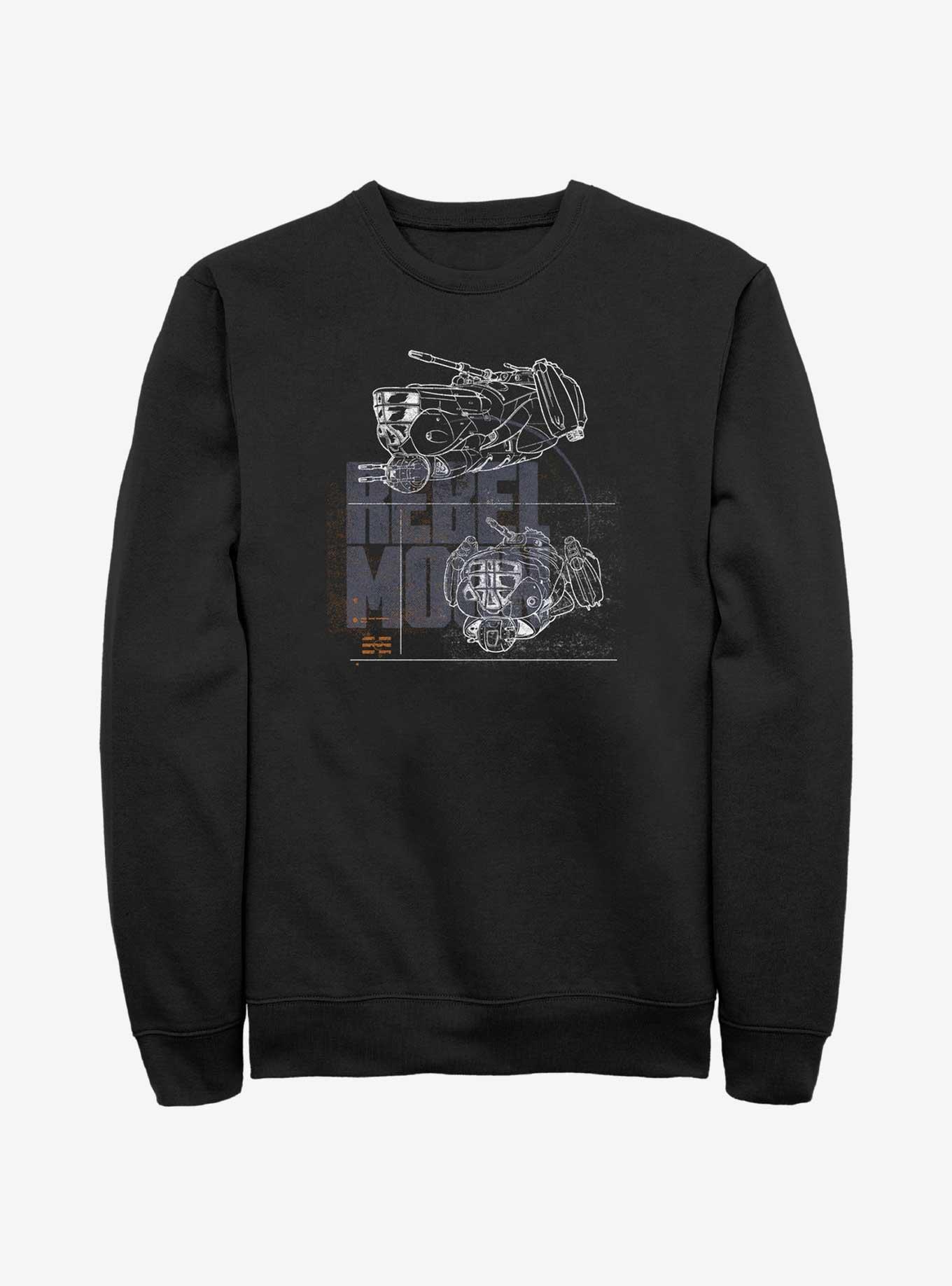 Rebel Moon Ships Sweatshirt