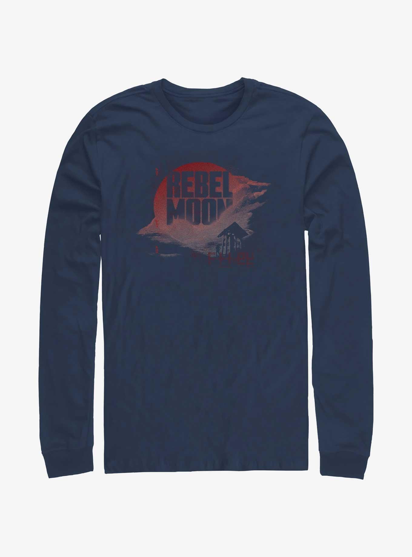 Rebel Moon Clouds Long-Sleeve T-Shirt, , hi-res