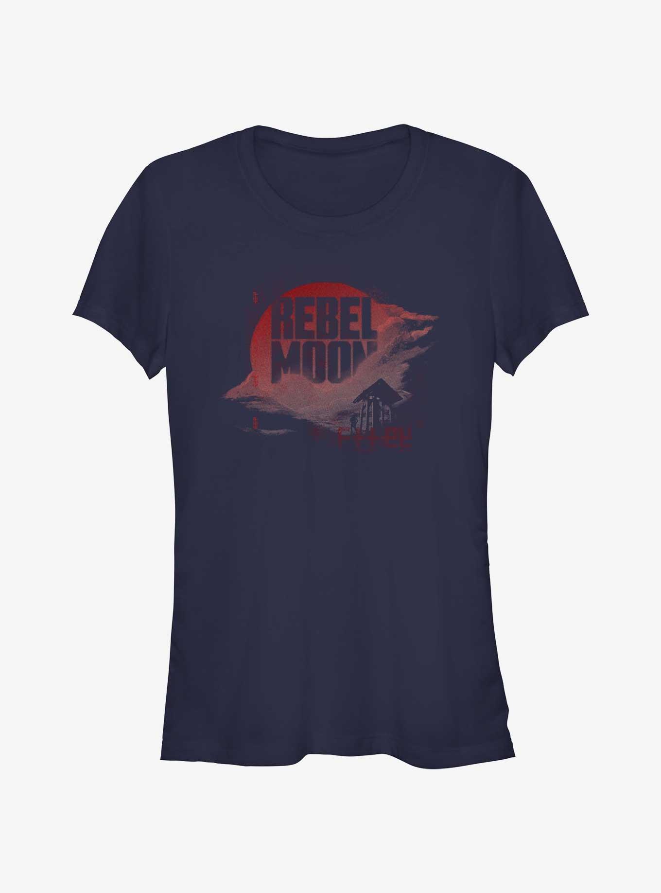 Rebel Moon Clouds Girls T-Shirt, , hi-res