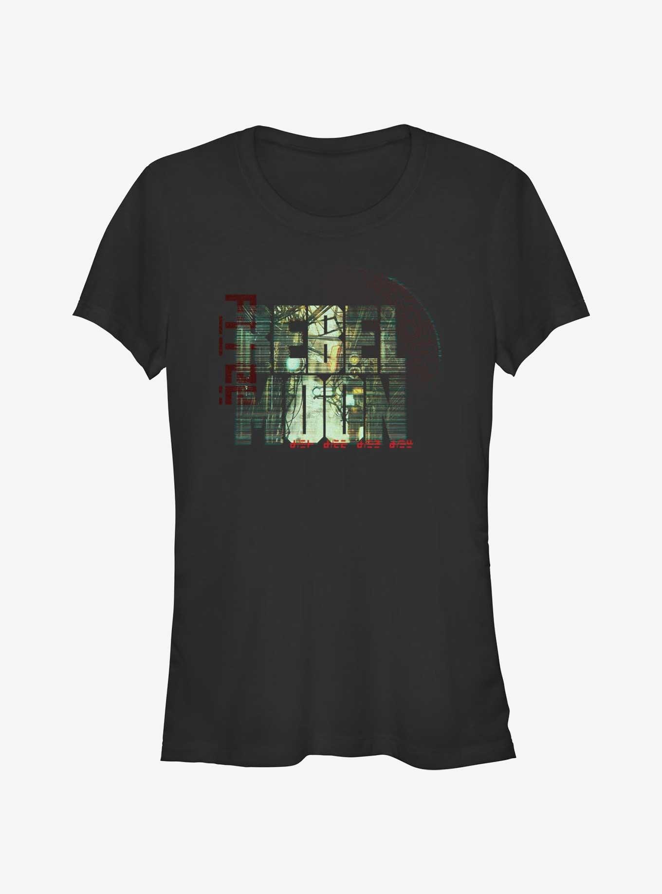 Rebel Moon Urban Graphic Logo Girls T-Shirt, , hi-res