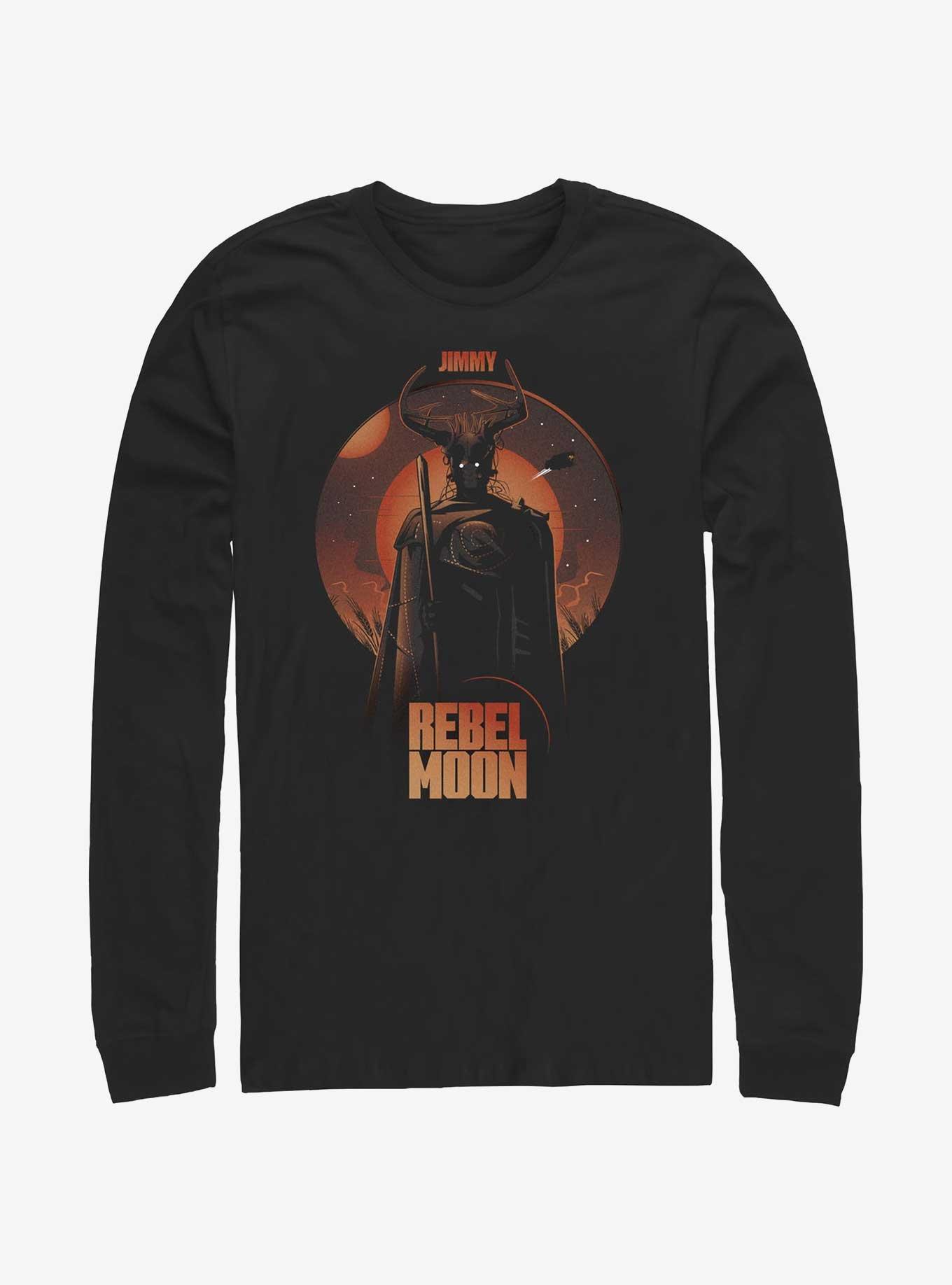 Rebel Moon Jimmy Shadows Long-Sleeve T-Shirt, BLACK, hi-res