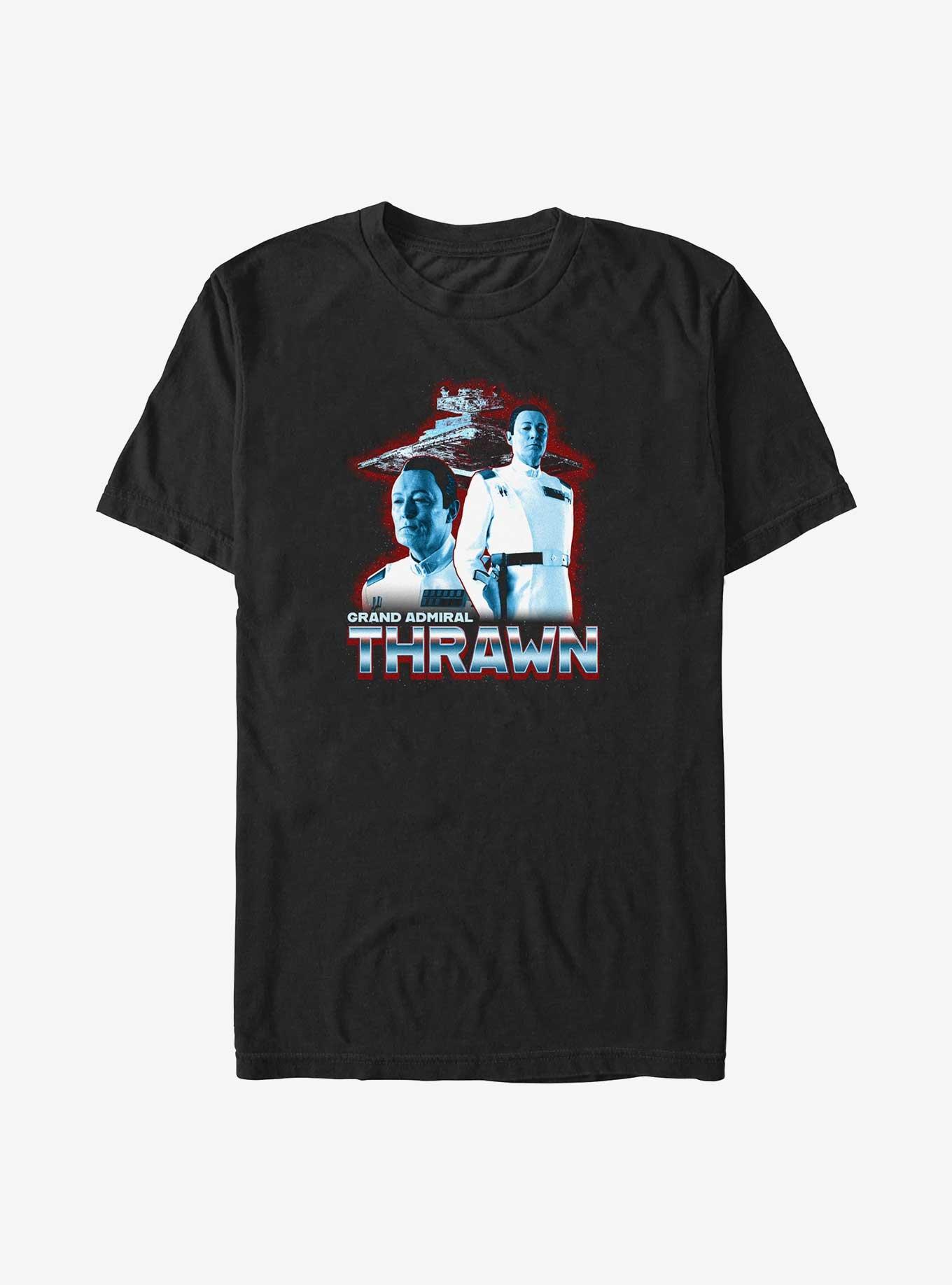 Star Wars Ahsoka Grand Admiral Thrawn Big & Tall T-Shirt Hot Topic Web Exclusive, , hi-res