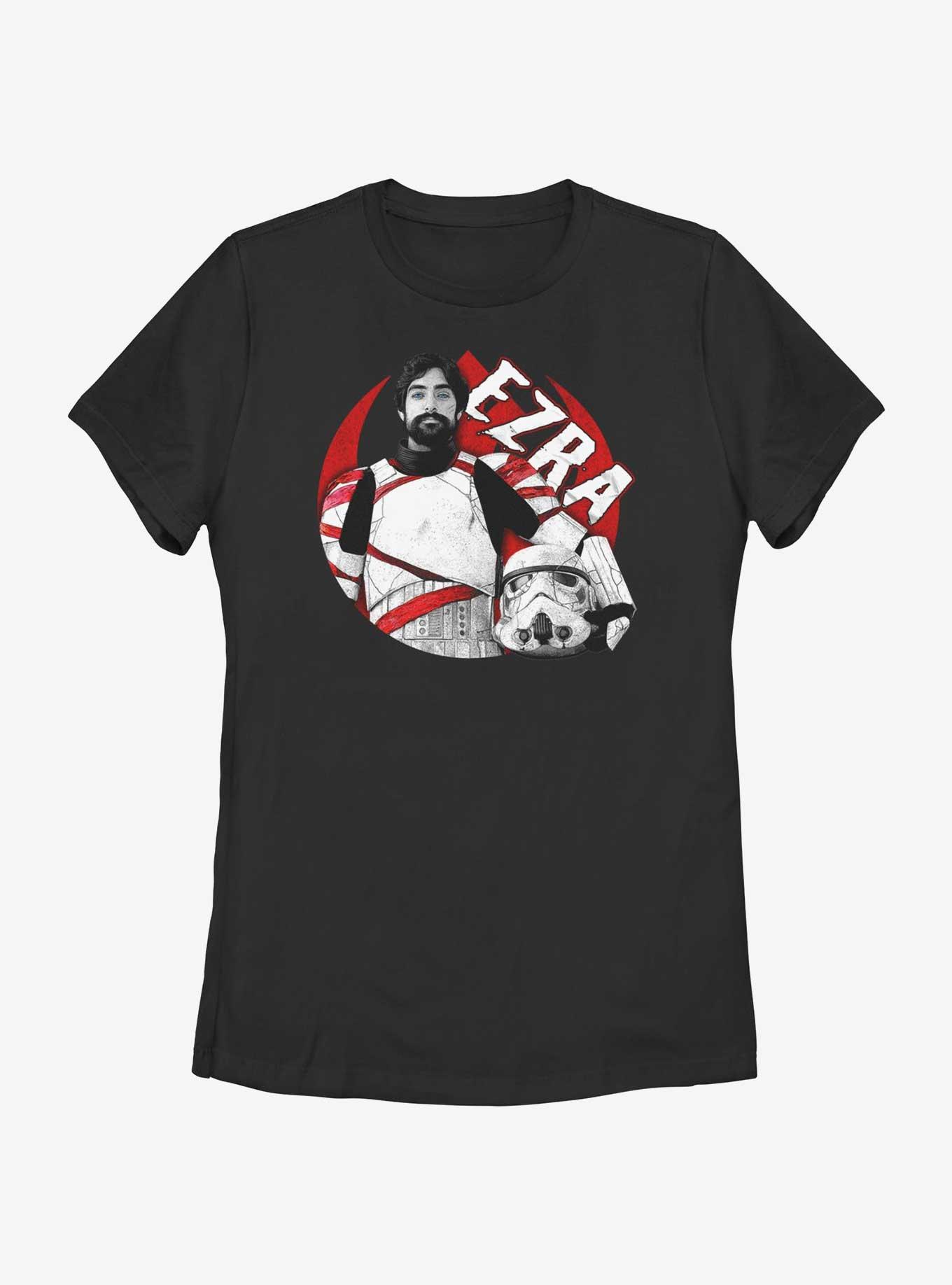 Star Wars Ahsoka Ezra Trooper Womens T-Shirt, BLACK, hi-res