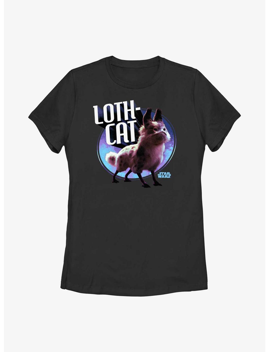 Star Wars Ahsoka Loth-Cat Womens T-Shirt Her Universe Web Exclusive, BLACK, hi-res