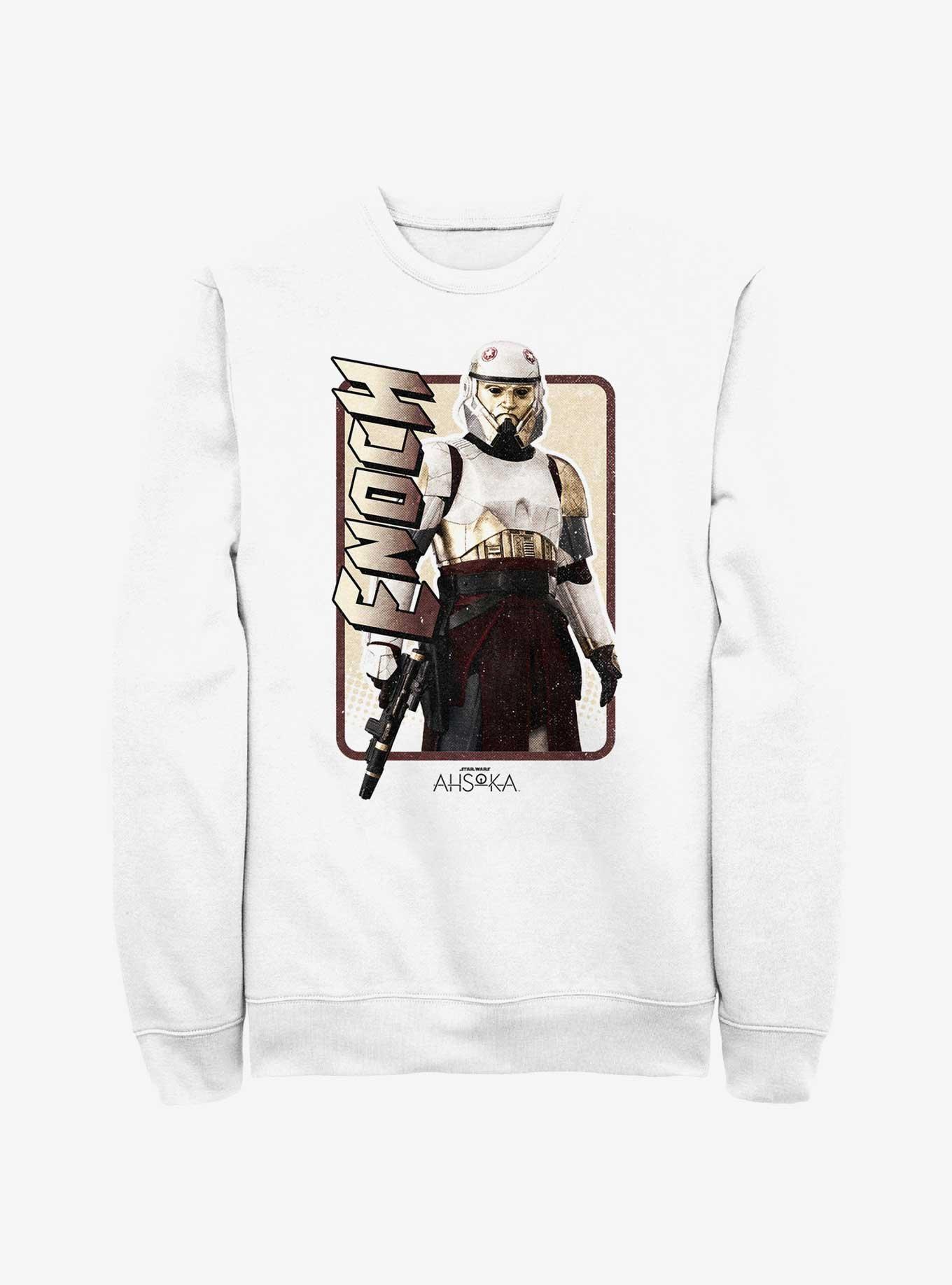 Star Wars Ahsoka Captain Enoch Sweatshirt, WHITE, hi-res