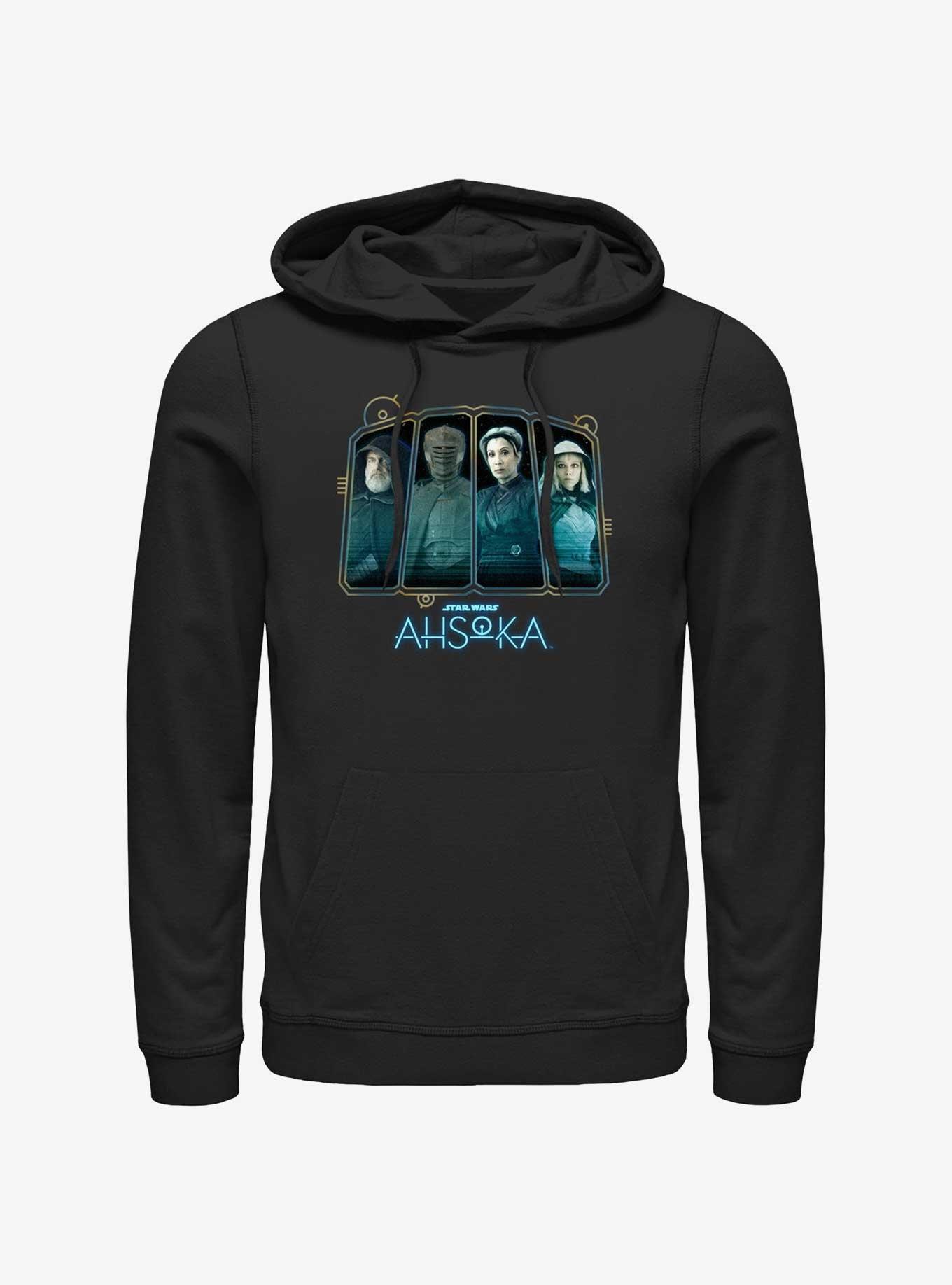 Star Wars Ahsoka Villain Panels Hoodie, BLACK, hi-res