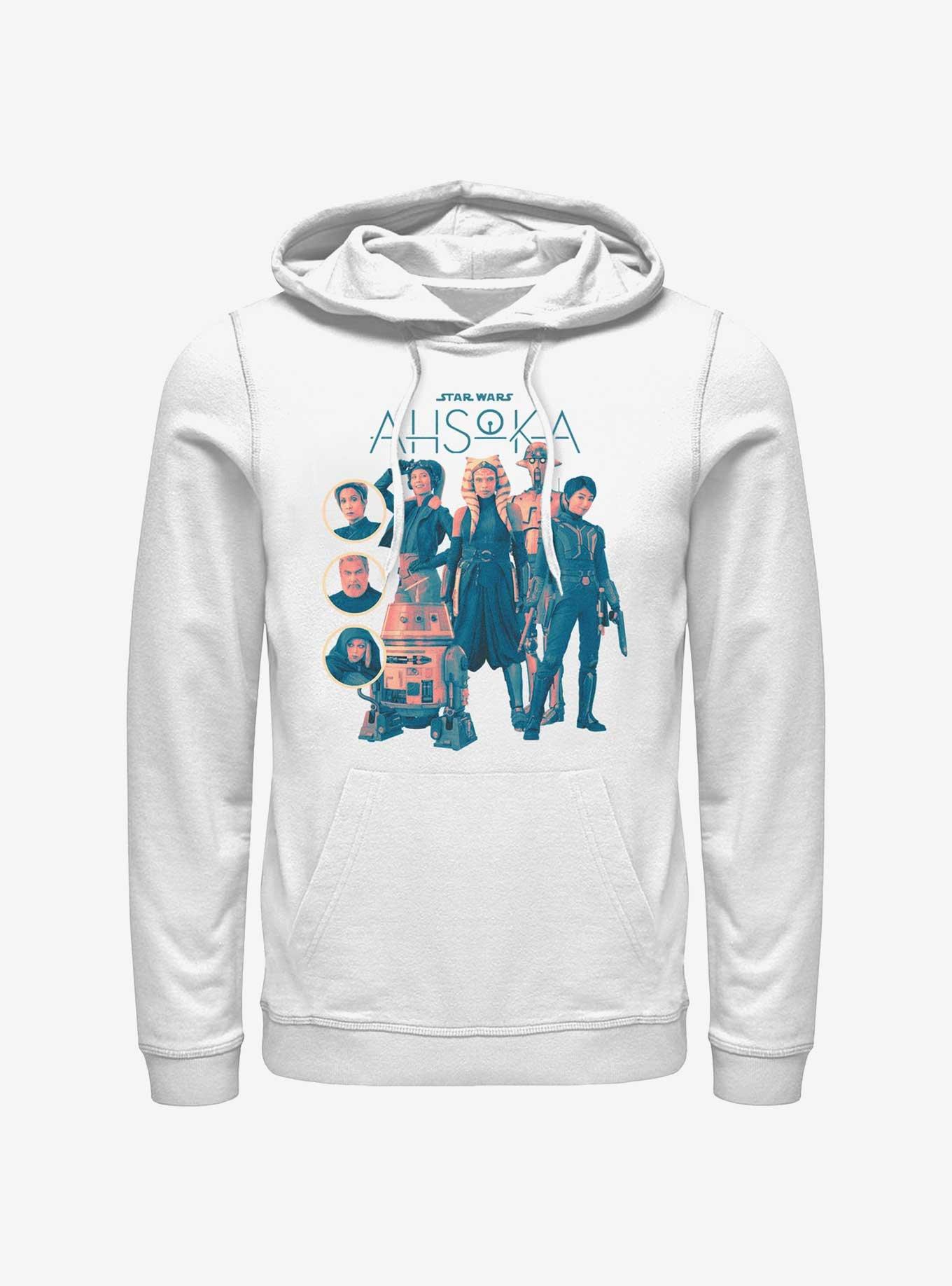 Star Wars Ahsoka Group Hoodie, WHITE, hi-res