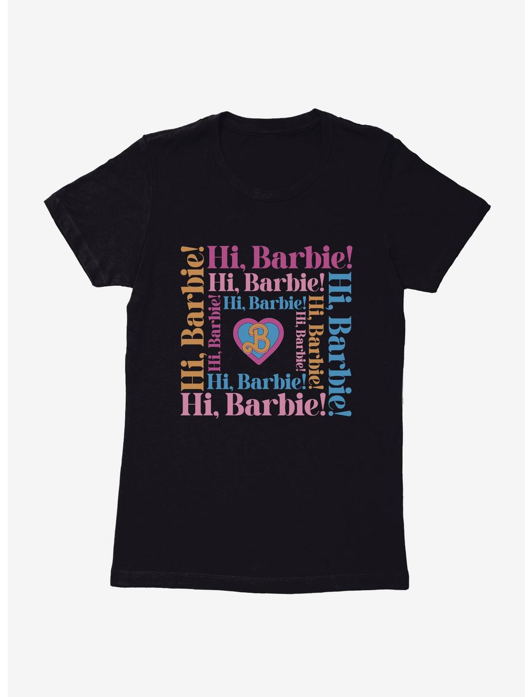 Barbie The Movie Hi Barbie Square Womens T-Shirt, , hi-res