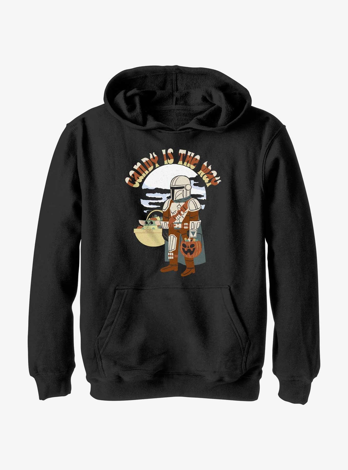 Star Wars The Mandalorian Candy Is The Way Youth Hoodie BoxLunch
