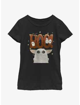 Star Wars The Mandalorian Boo Ghost Grogu Youth Girls T-Shirt, , hi-res