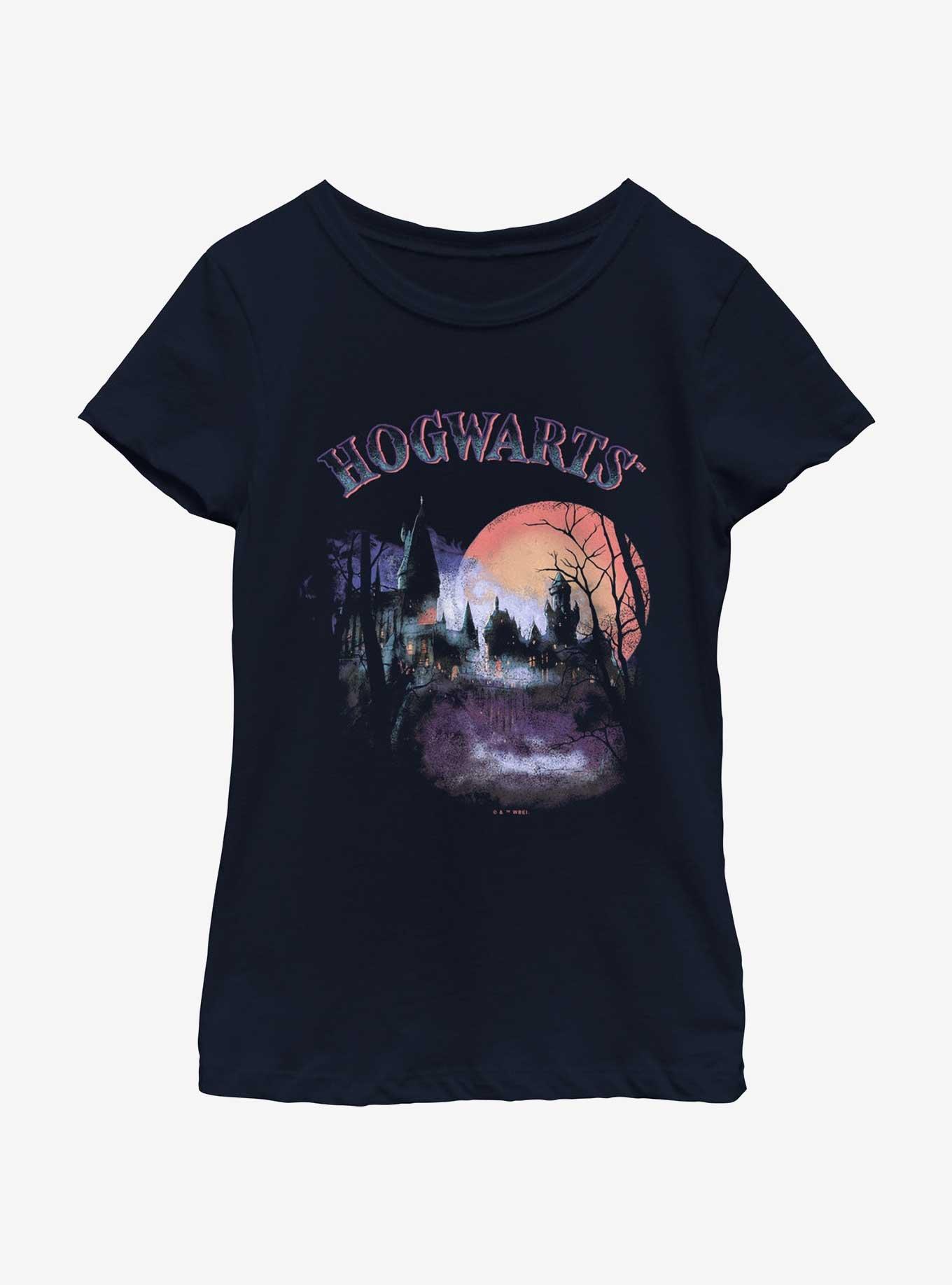 Harry Potter Horror Hogwarts Youth Girls T-Shirt