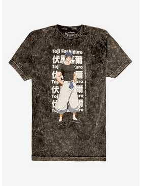 Jujutsu Kaisen Toji Fushiguro Mineral Wash T-Shirt, , hi-res