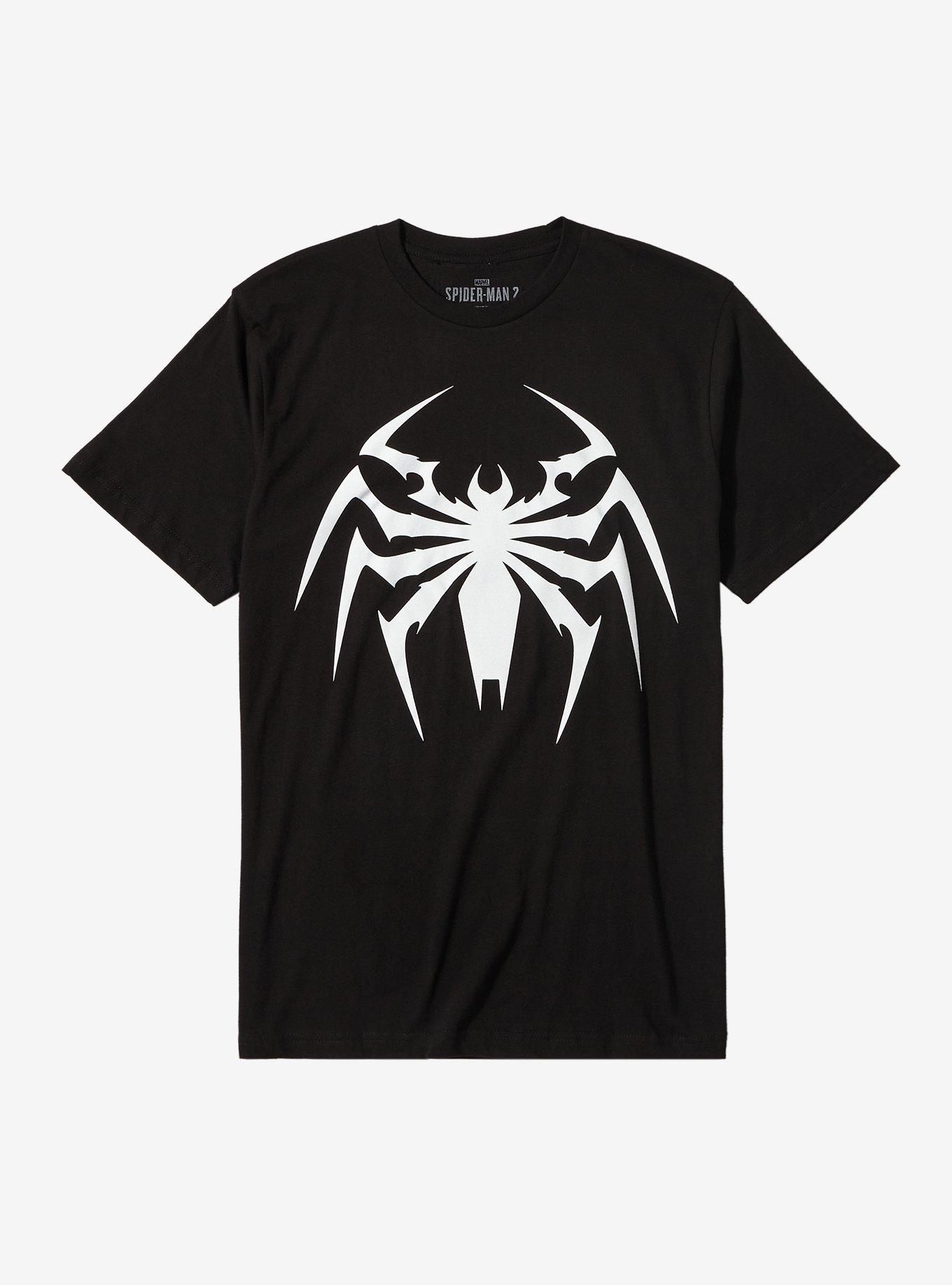 Marvel Spider-Man 2 Venom Logo T-Shirt, BLACK, hi-res