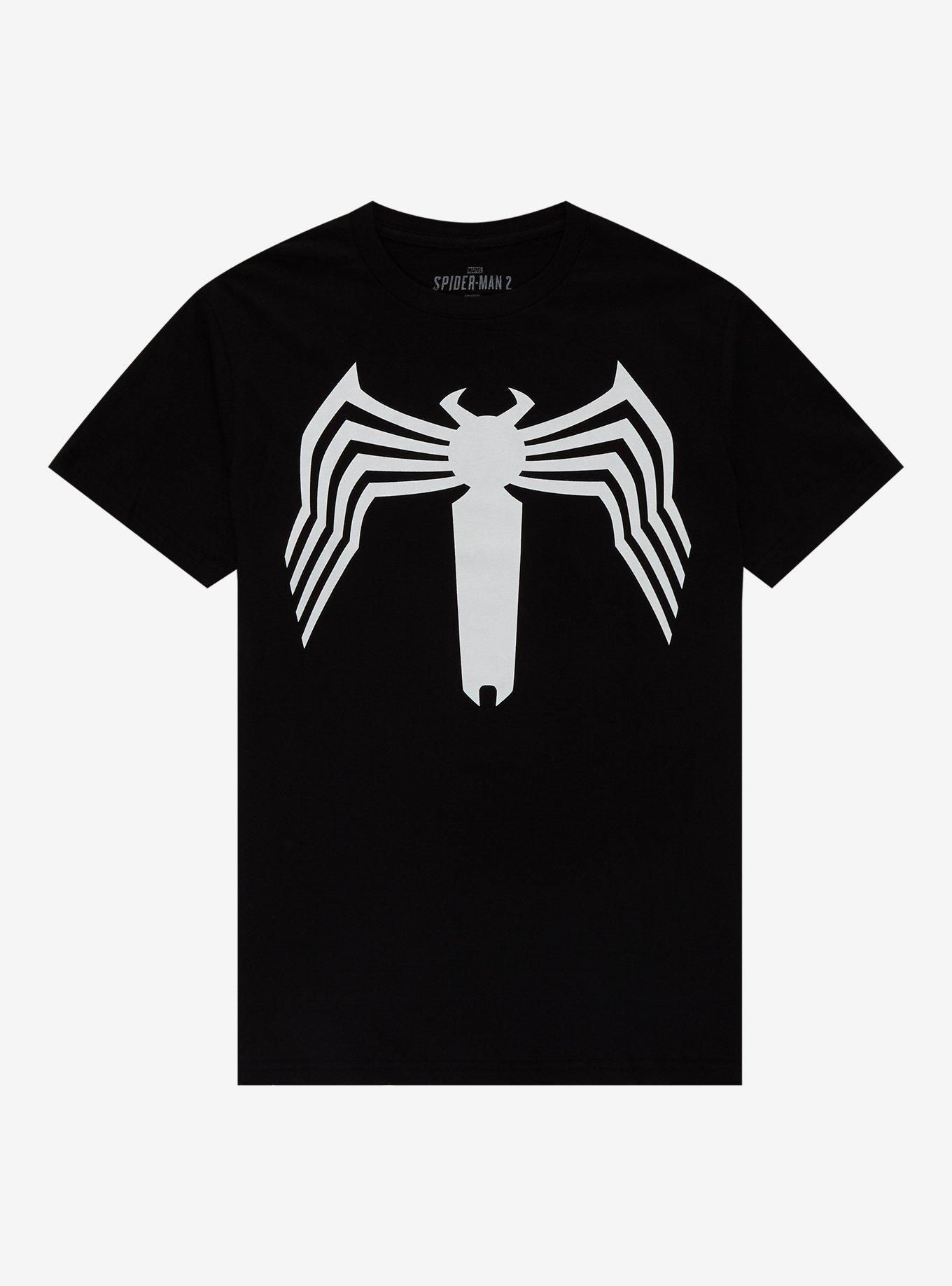 Spyder Web Black T-Shirt - Men - X-Large, T-Shirts, Tops