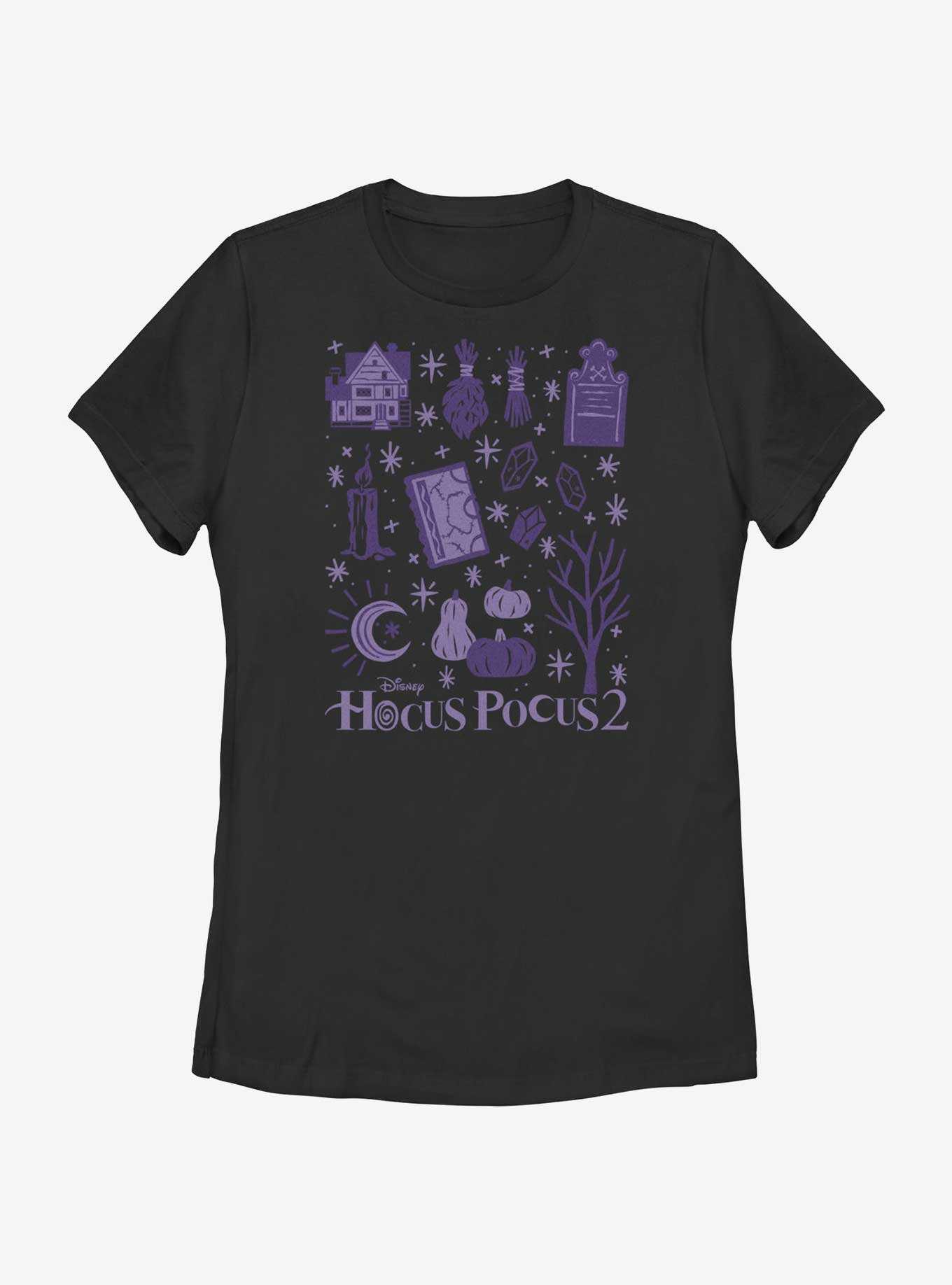 Disney Hocus Pocus Witchy Items Womens T-Shirt, , hi-res