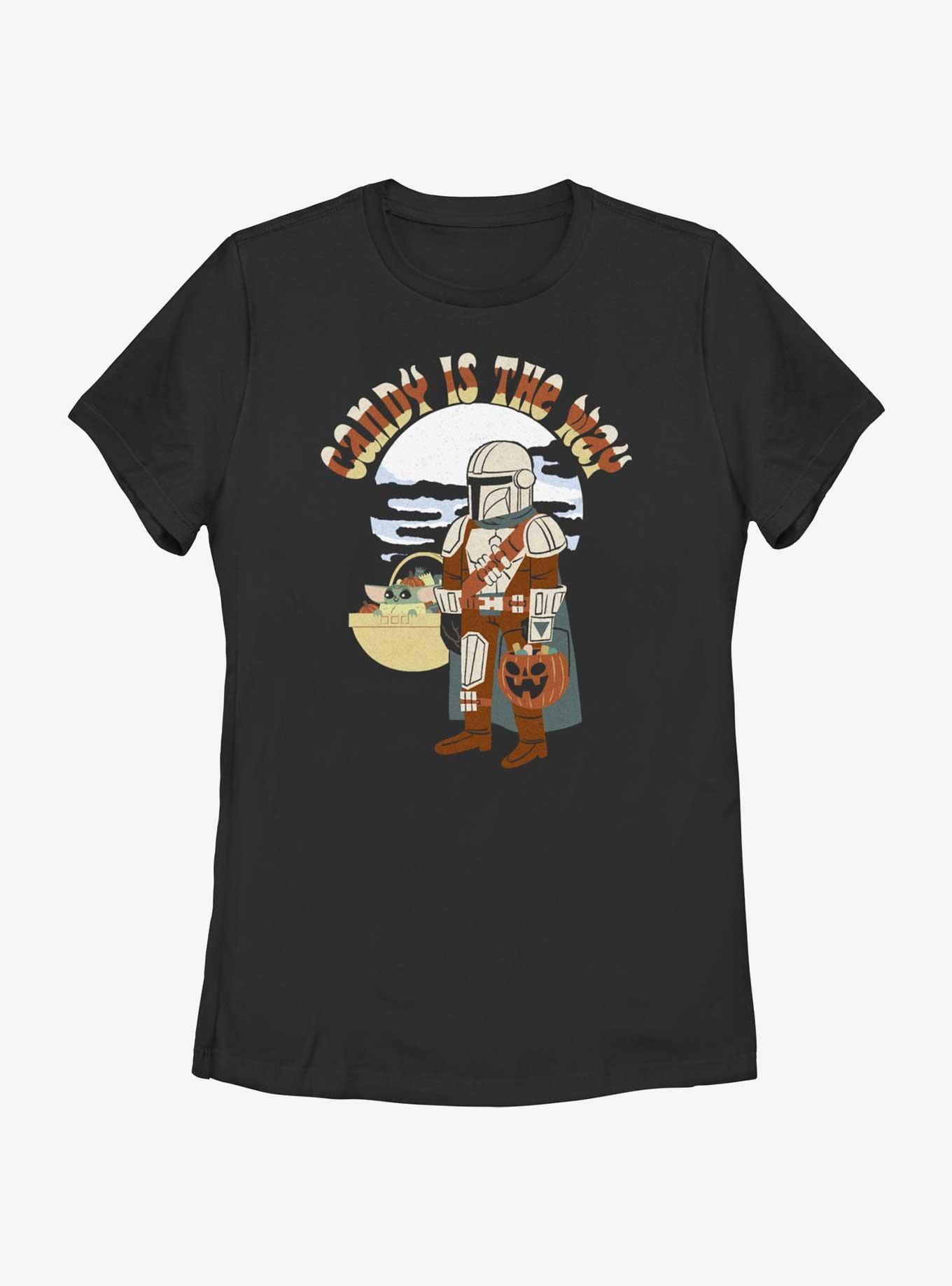 Star Wars The Mandalorian Candy Is The Way Womens T-Shirt, BLACK, hi-res