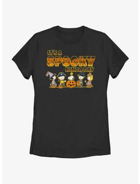 Peanuts Spooky Kinda Day Womens T-Shirt, , hi-res