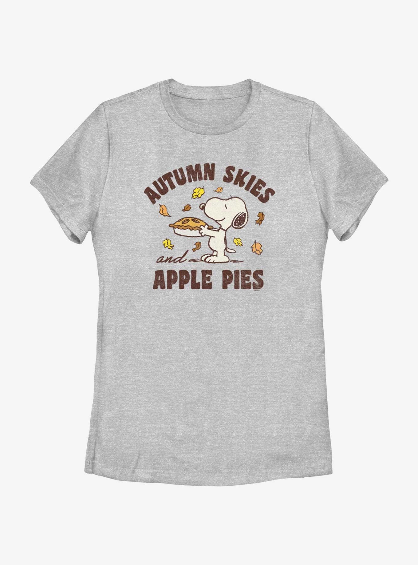 Peanuts Autumn Skies Womens T-Shirt, , hi-res