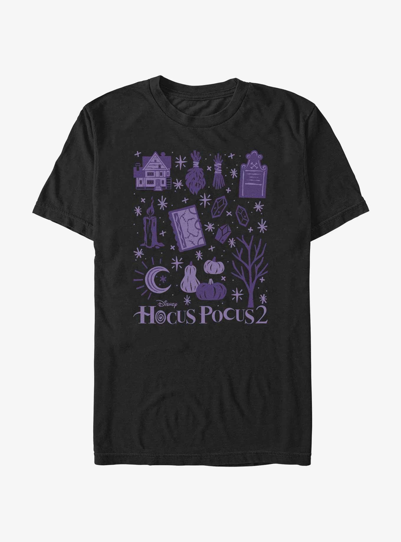 Disney Hocus Pocus Witchy Items T-Shirt, BLACK, hi-res