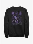 Disney Hocus Pocus Witchy Items Sweatshirt, BLACK, hi-res
