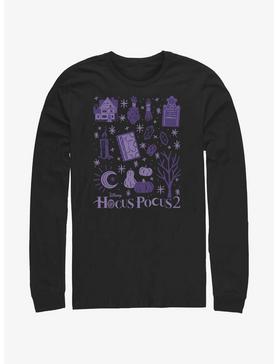 Disney Hocus Pocus Witchy Items Long-Sleeve T-Shirt, , hi-res