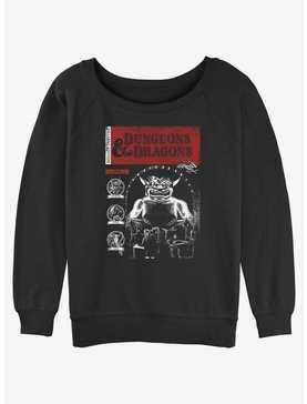 Dungeons & Dragons Publication Poster Slouchy Sweatshirt, , hi-res