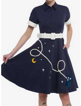 Her Universe Doctor Who Retro Dress With Belt Her Universe Exclusive, , hi-res