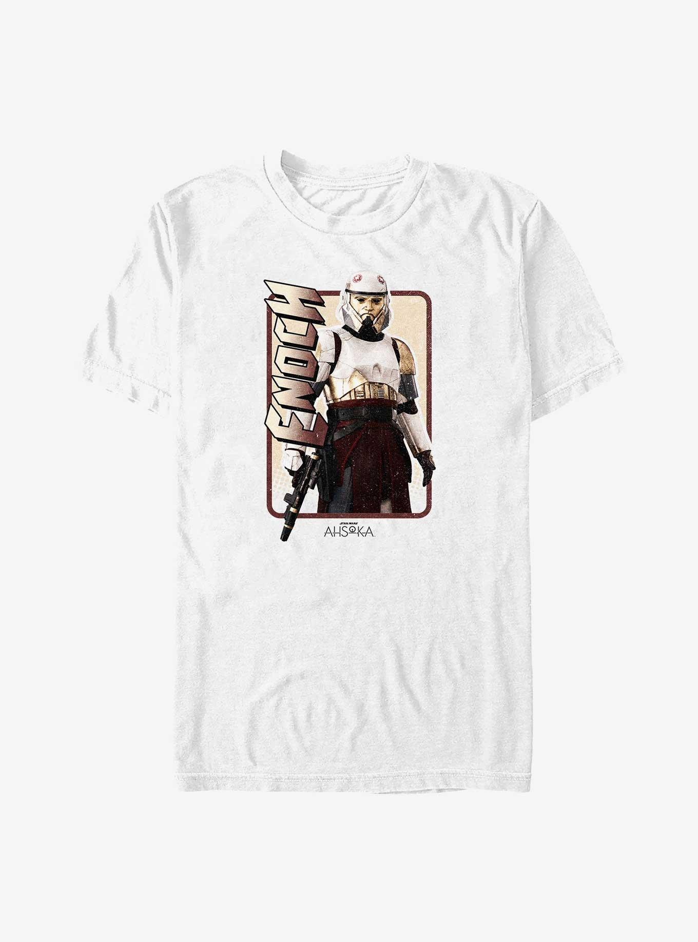 Star Wars Ahsoka Captain Enoch Big & Tall T-Shirt, WHITE, hi-res