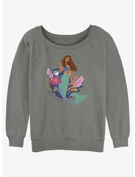 Disney The Little Mermaid An Ocean Of Dreams Girls Slouchy Sweatshirt, , hi-res