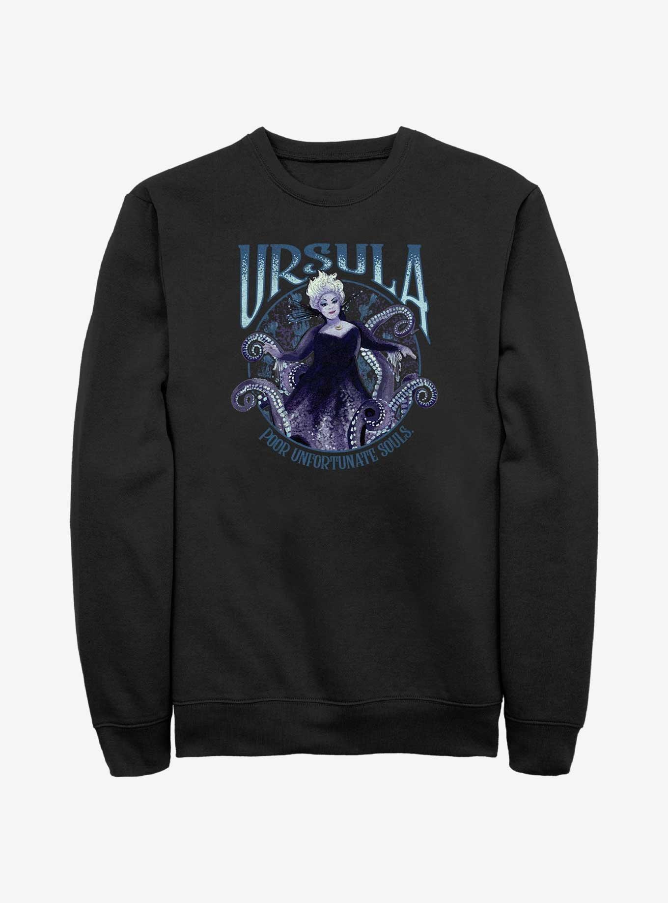 Disney The Little Mermaid Dark Ursula Unfortunate Souls Sweatshirt