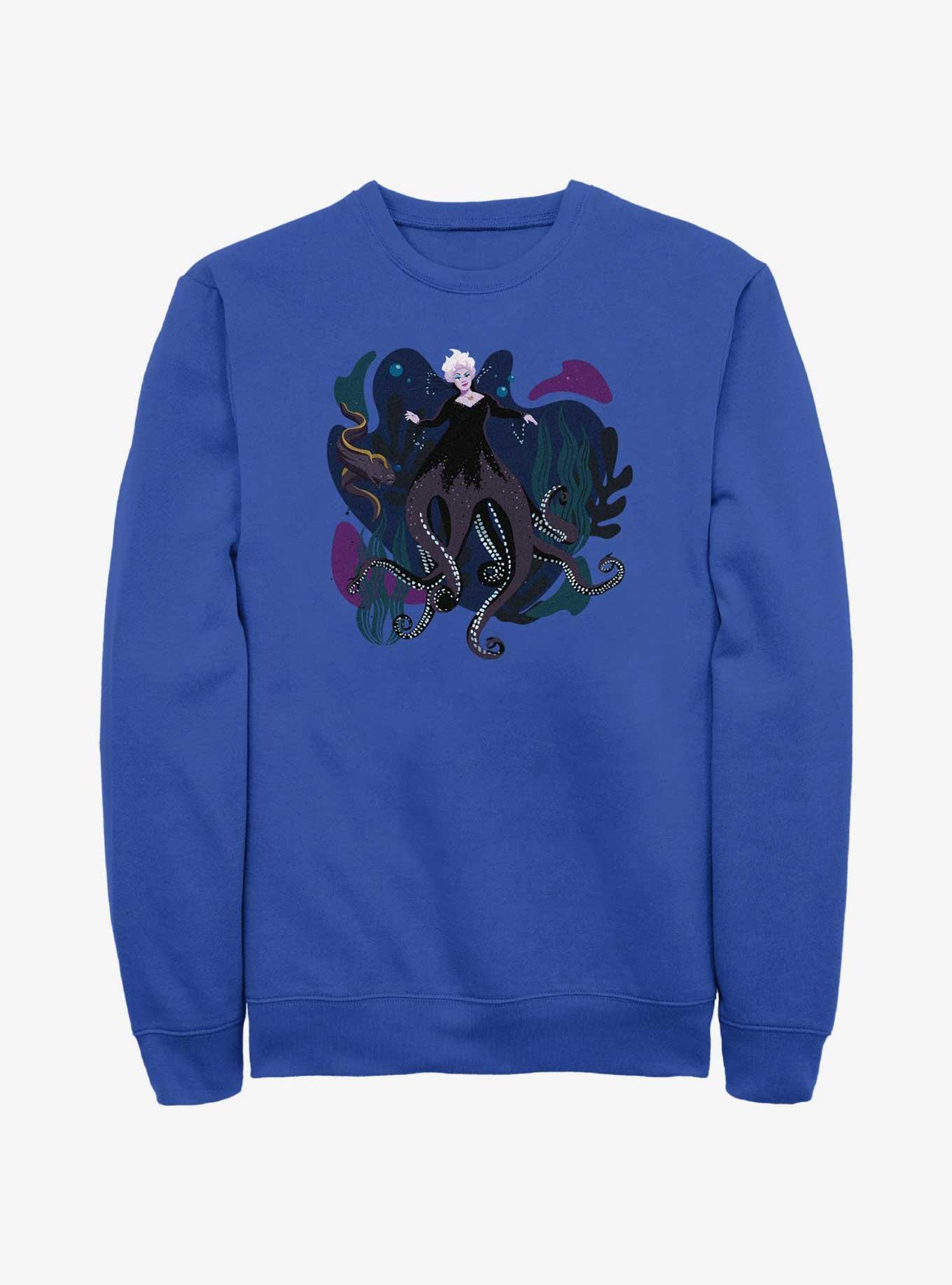 Disney The Little Mermaid Ursula With Her Eels Sweatshirt, , hi-res
