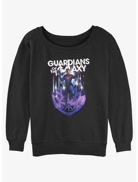 Marvel Guardians Of The Galaxy Star Lord Girls Slouchy Sweatshirt, , hi-res