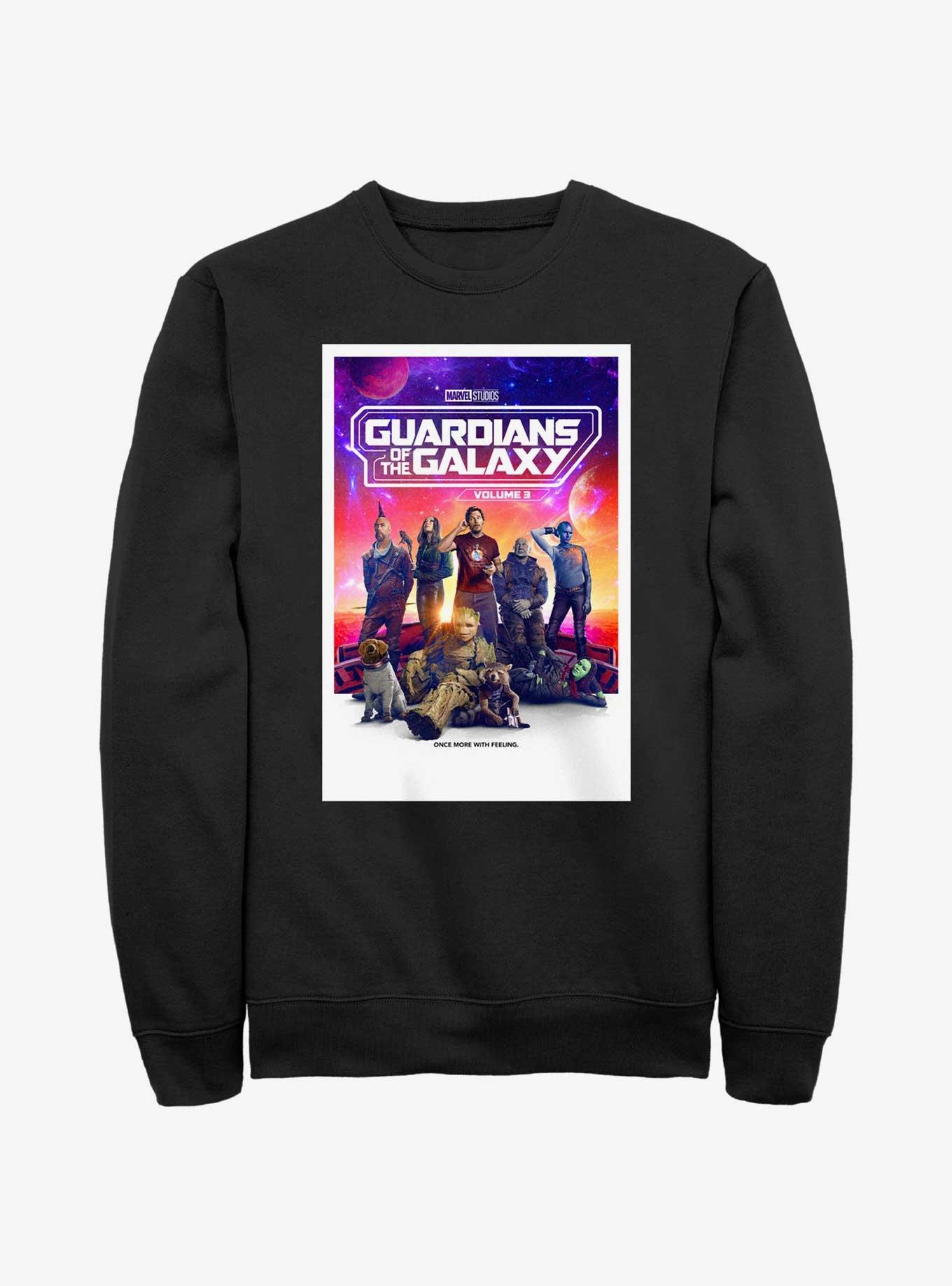 Marvel Guardians Of The Galaxy Vol. 3 Poster Group Sweatshirt, , hi-res