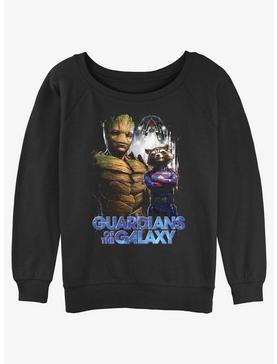 Marvel Guardians Of The Galaxy Oh Yeah Girls Slouchy Sweatshirt, , hi-res