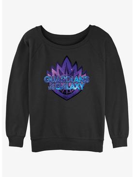 Marvel Guardians Of The Galaxy Badge Girls Slouchy Sweatshirt, , hi-res