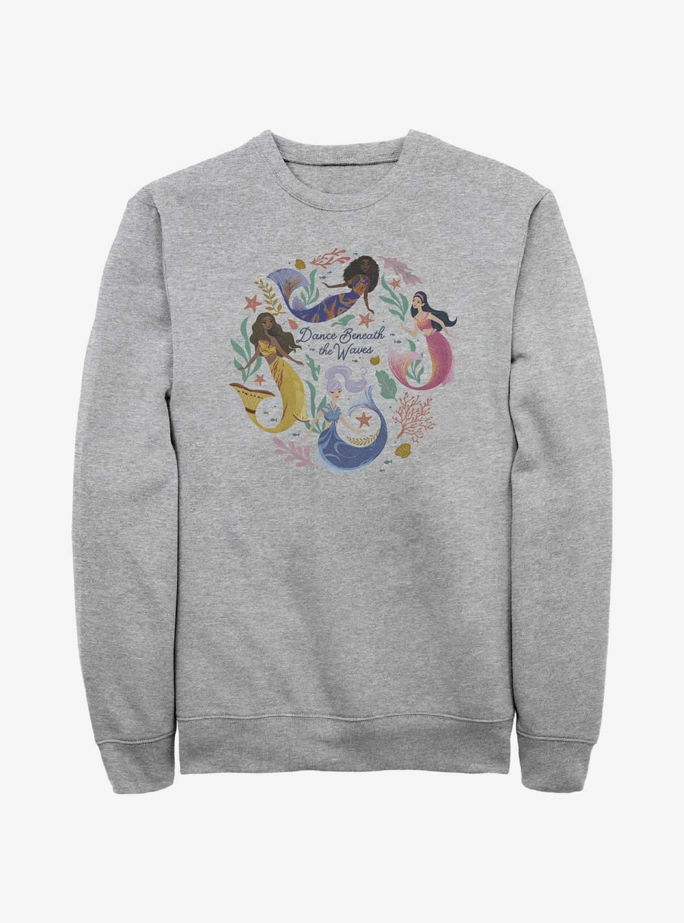 Disney The Little Mermaid Dance Beneath Waves Sweatshirt, , hi-res