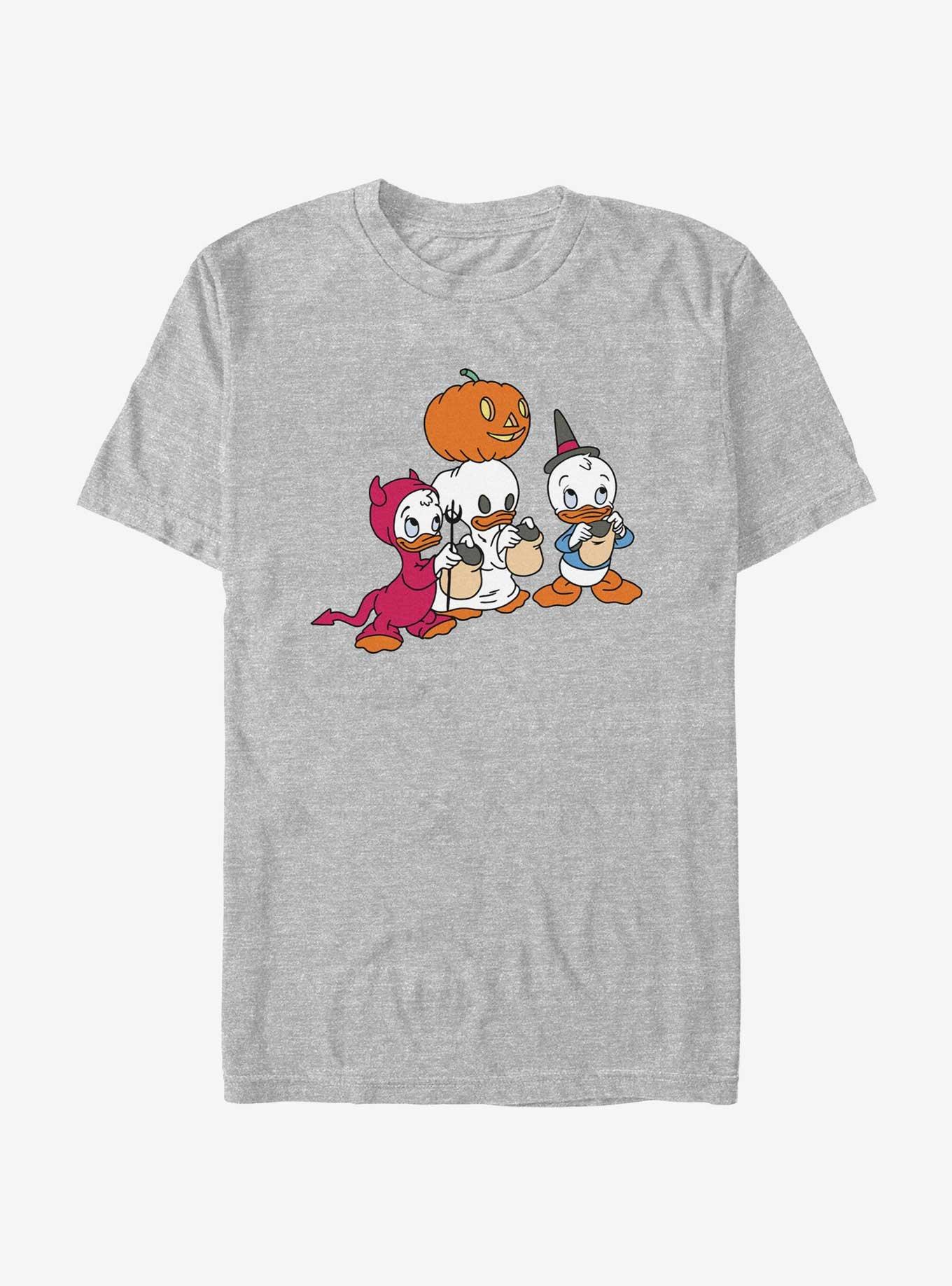 Disney DuckTales Huey Dewey Louie Tricks T-Shirt, ATH HTR, hi-res
