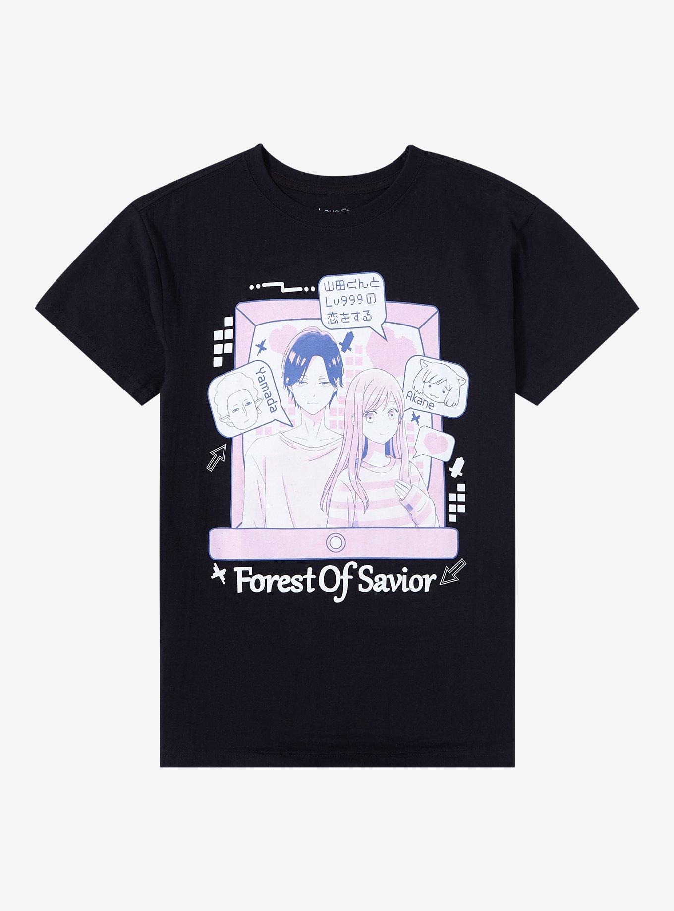 My Love Story With Yamada-Kun At Lv999 Game T-Shirt, BLACK, hi-res