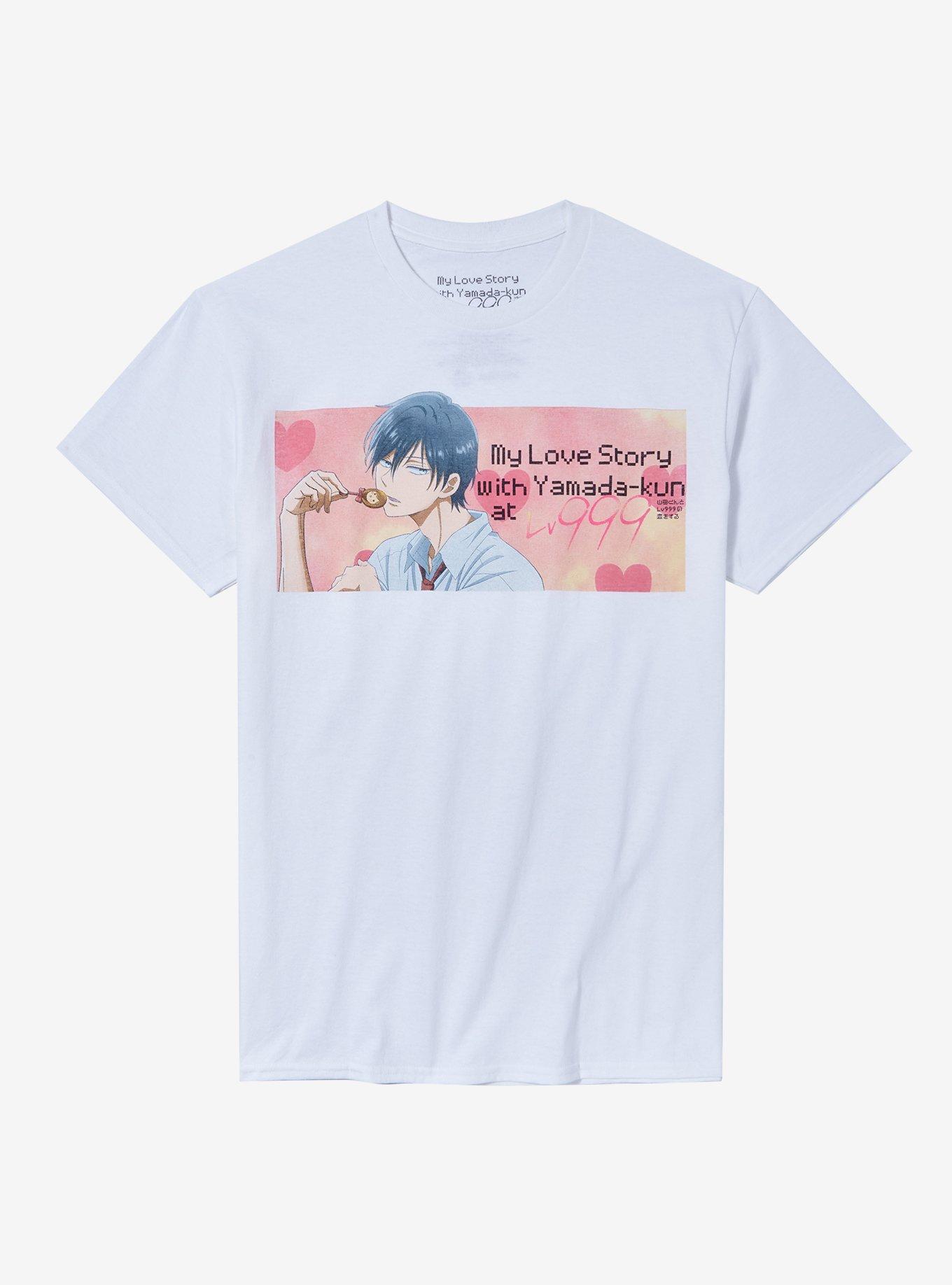 My Love Story With Yamada-Kun At Lv999 Lollipop T-Shirt, MULTI, hi-res
