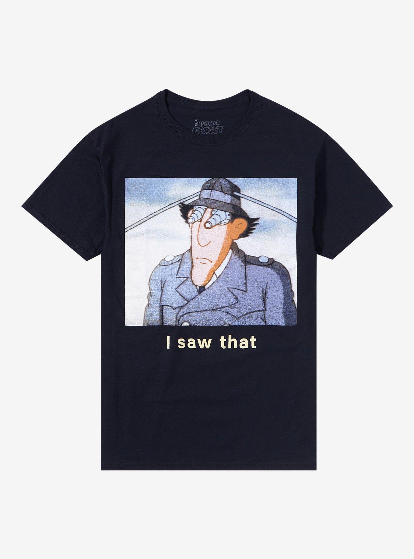 Inspector Gadget I Saw That T-Shirt, BLACK, hi-res