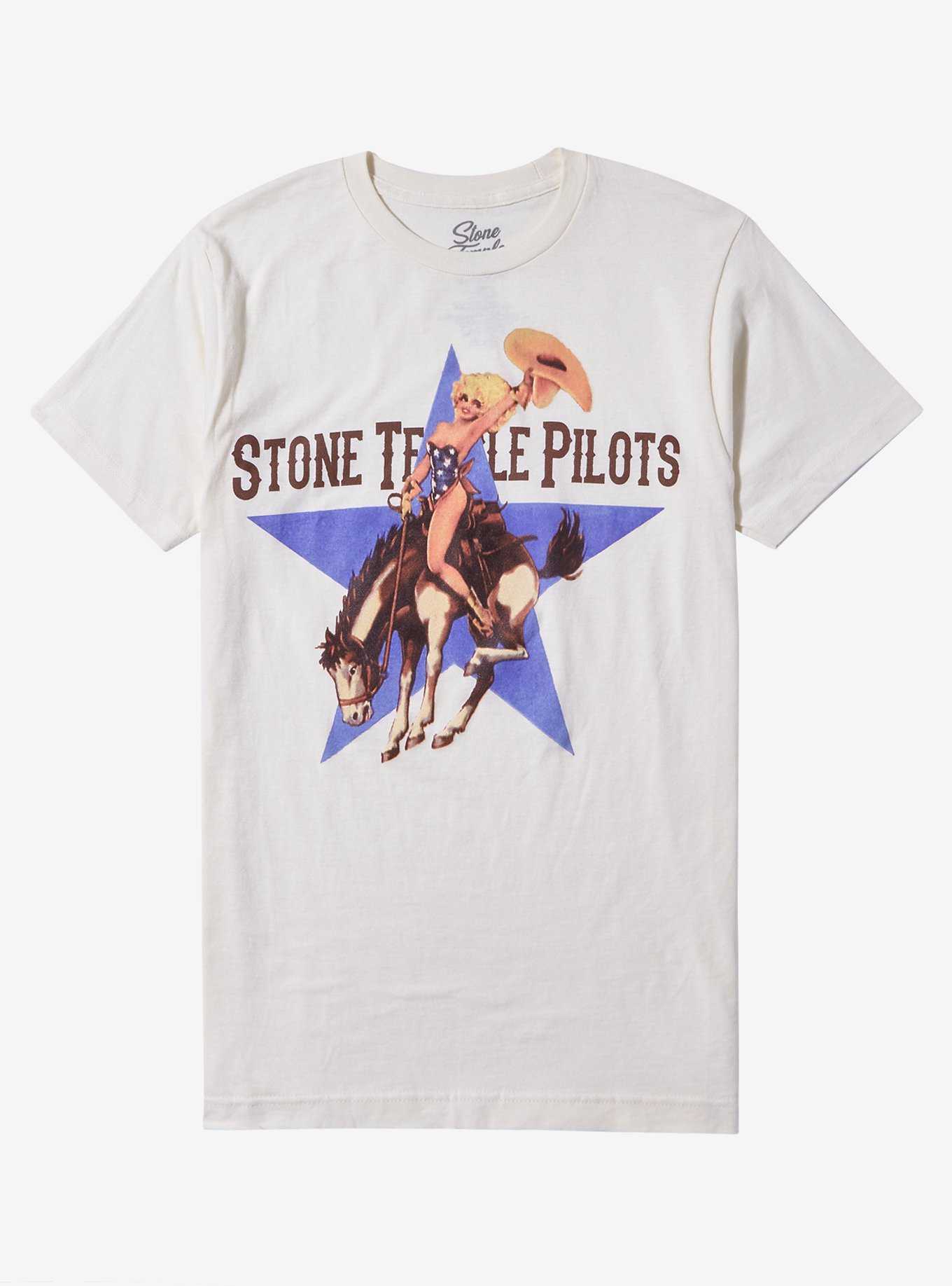 Stone Temple Pilots Cowgirl Boyfriend Fit Girls T-Shirt, , hi-res