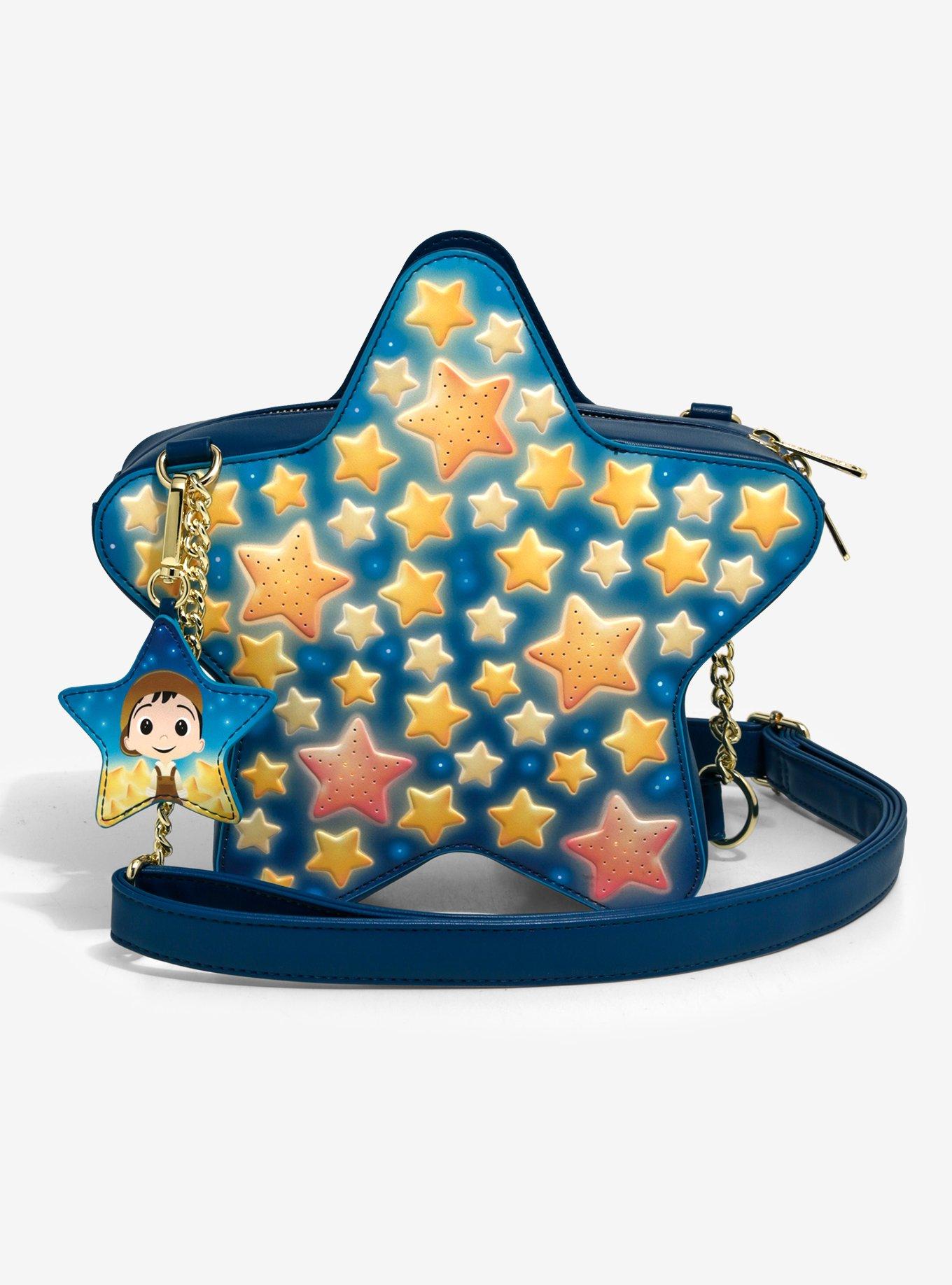 Loungefly Disney Pixar La Luna Stars Figural Glow-in-the-Dark Light-Up Crossbody Bag, , hi-res