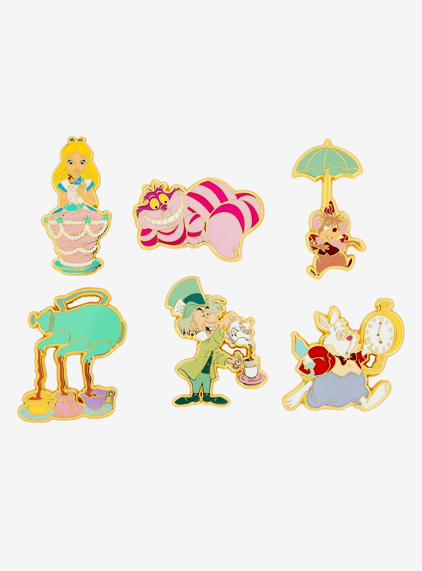 Loungefly Disney Alice in Wonderland Characters Blind Box Enamel Pin, , hi-res