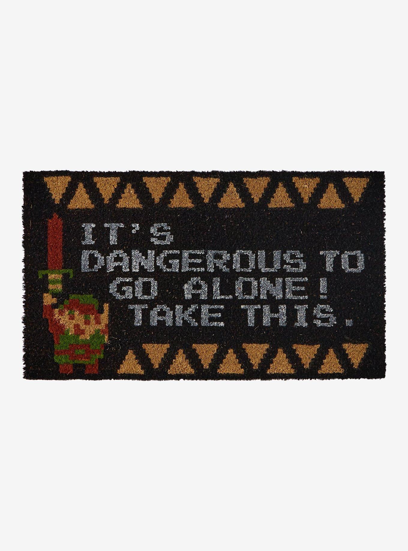The Legend Of Zelda It's Dangerous Doormat, , hi-res