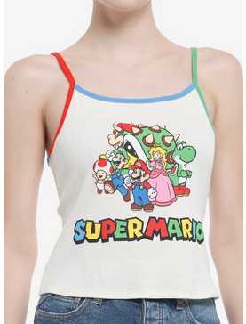Super Mario Bros. Color-Block Girls Cami, , hi-res