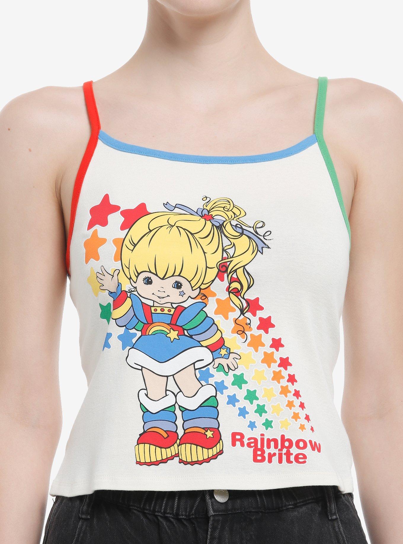 Rainbow Brite Color-Block Girls Cami, , hi-res