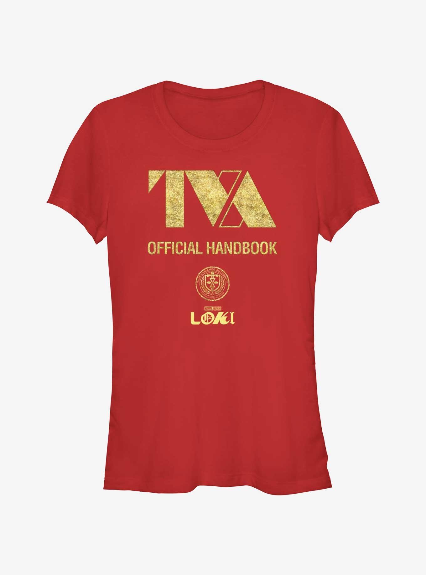 Marvel Loki TVA Official Handbook Girls T-Shirt, , hi-res