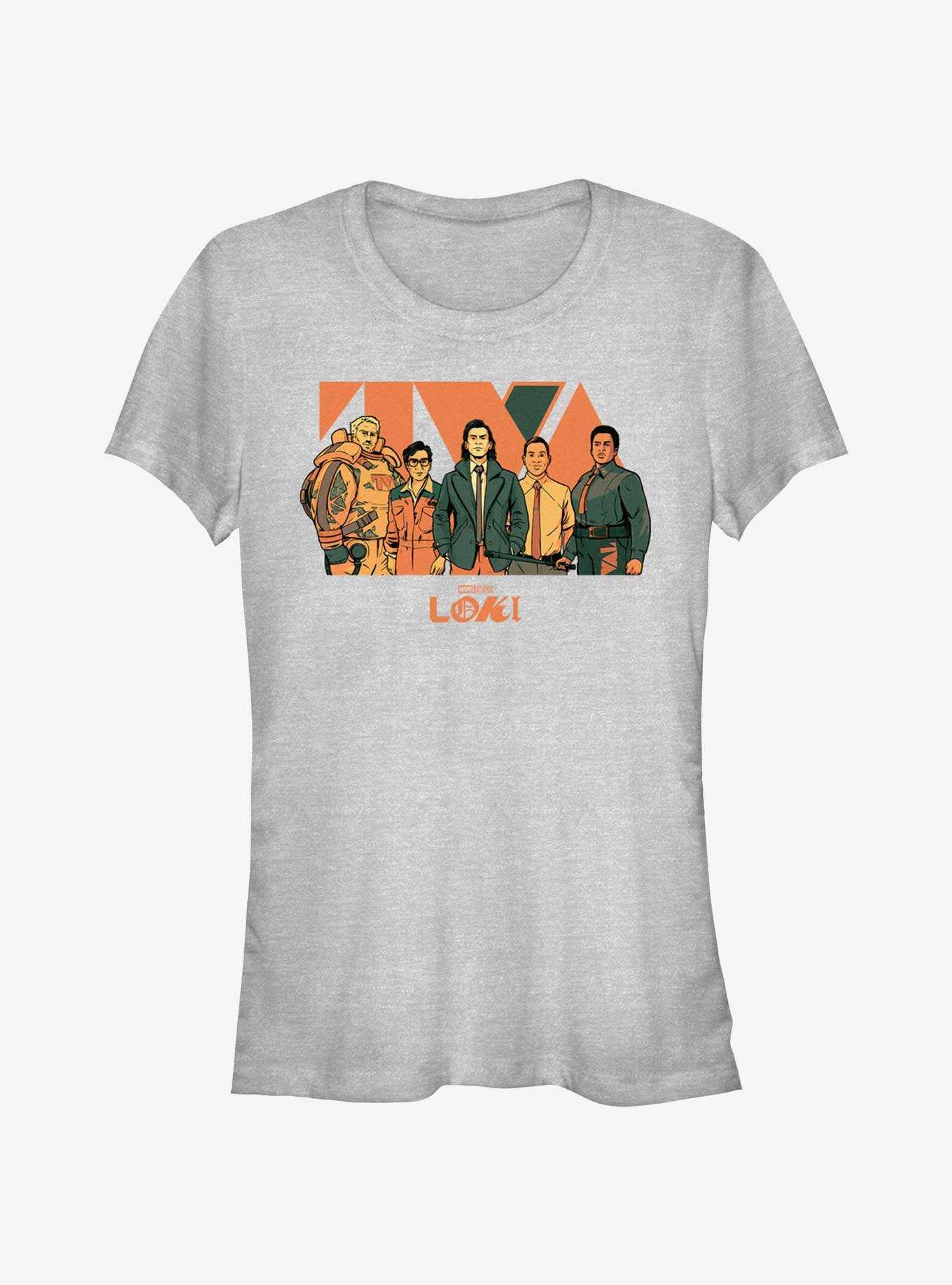 Marvel Loki TVA Groupshot Girls T-Shirt, , hi-res